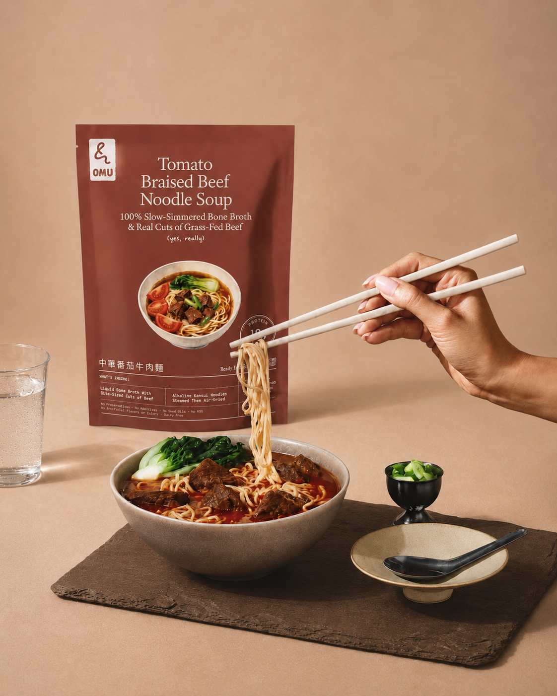 Tomato Braised Beef Noodle Soup