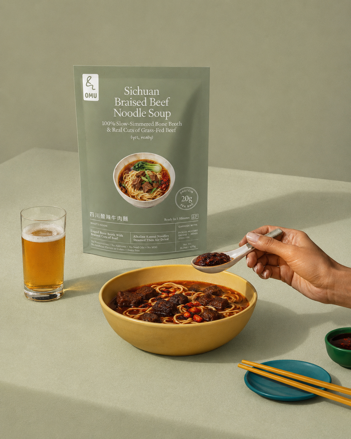 Sichuan Braised Beef Noodle Soup
