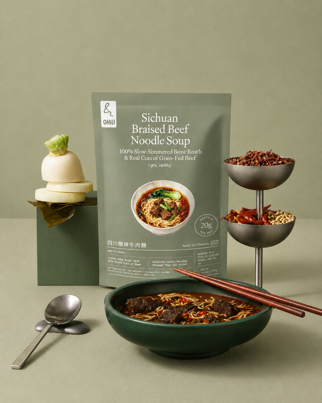 Sichuan Braised Beef Noodle Soup