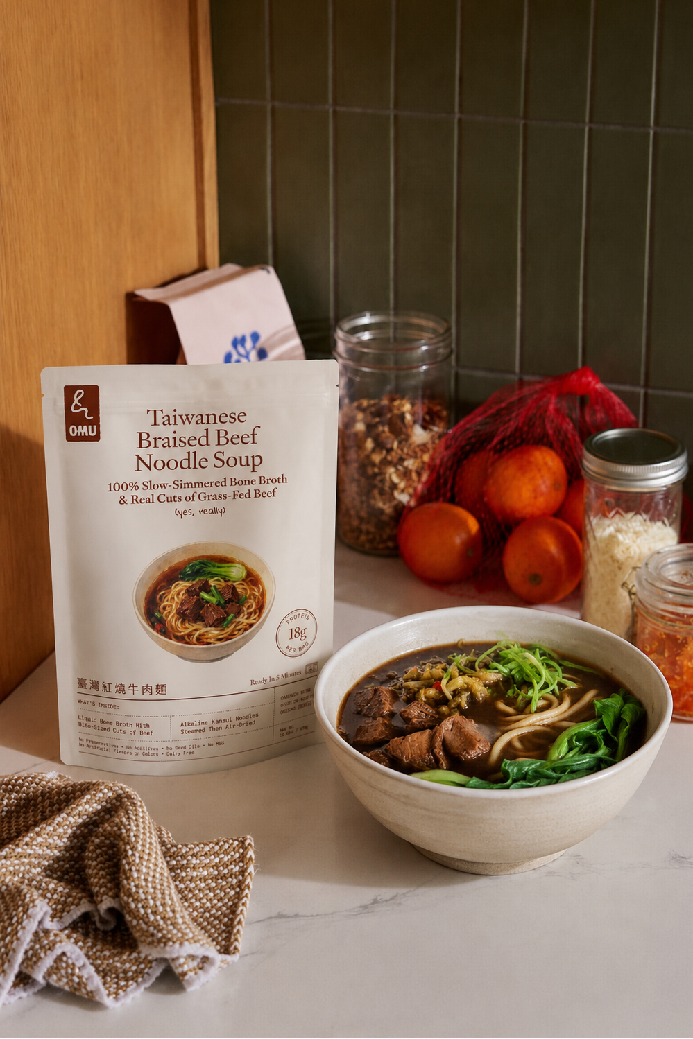 Taiwanese Braised Beef Noodle Soup