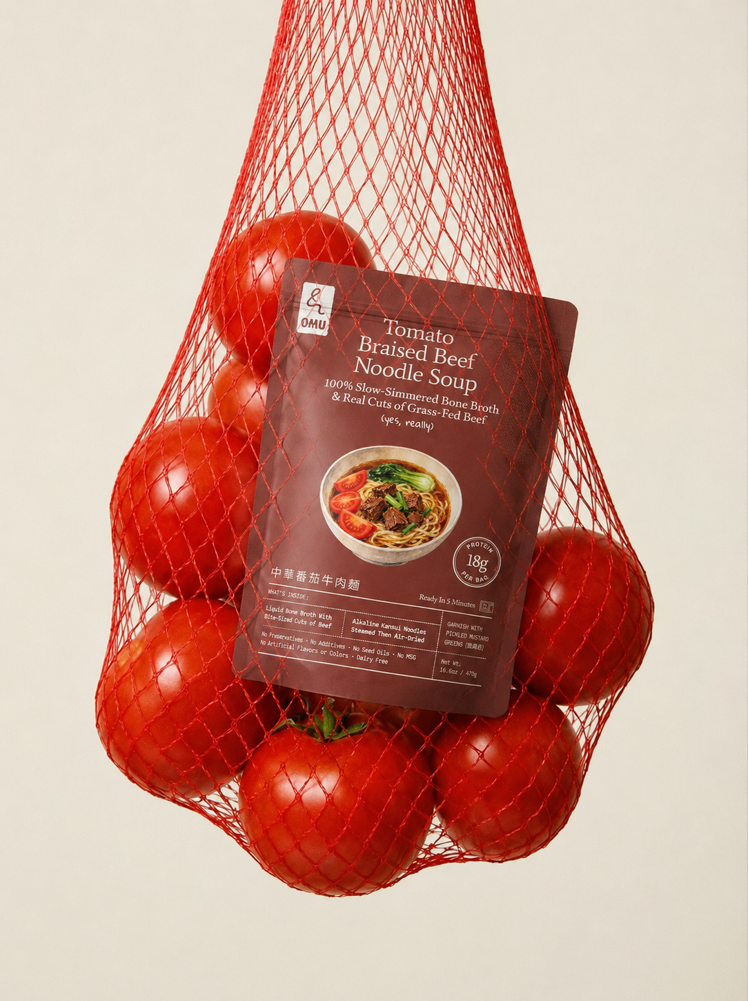 Tomato Braised Beef Noodle Soup