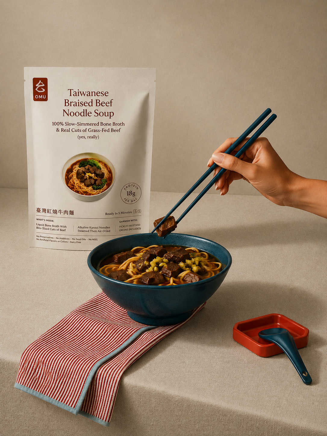 Taiwanese Braised Beef Noodle Soup