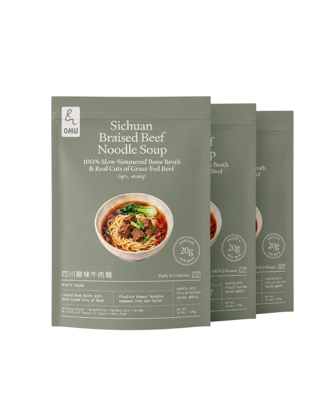 Sichuan Braised Beef Noodle Soup