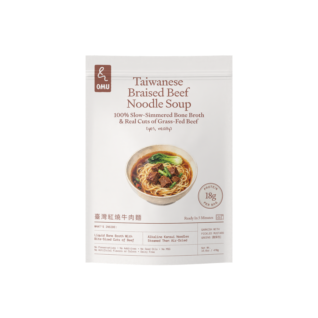 Taiwanese Braised Beef Noodle Soup