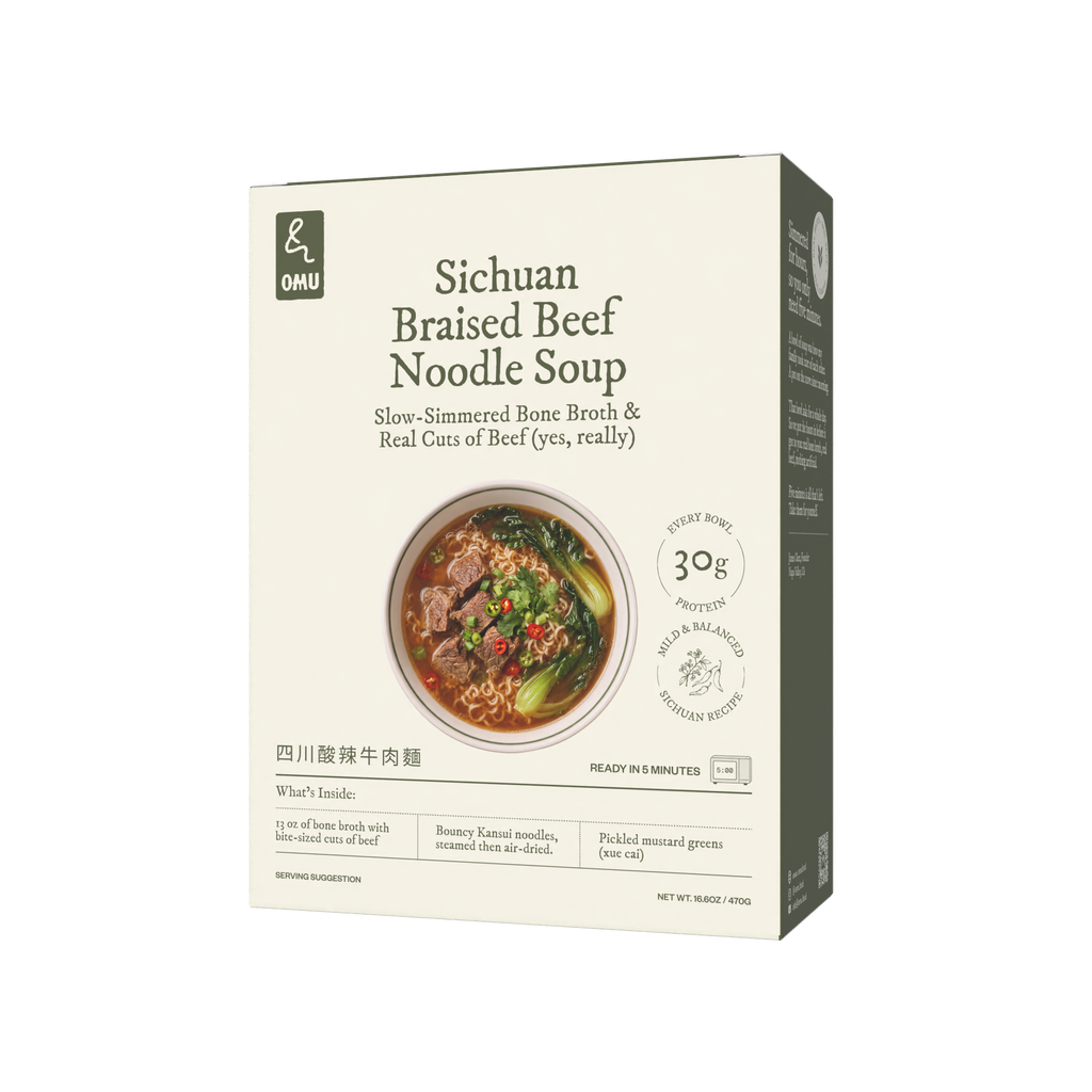Sichuan Braised Beef Noodle Soup