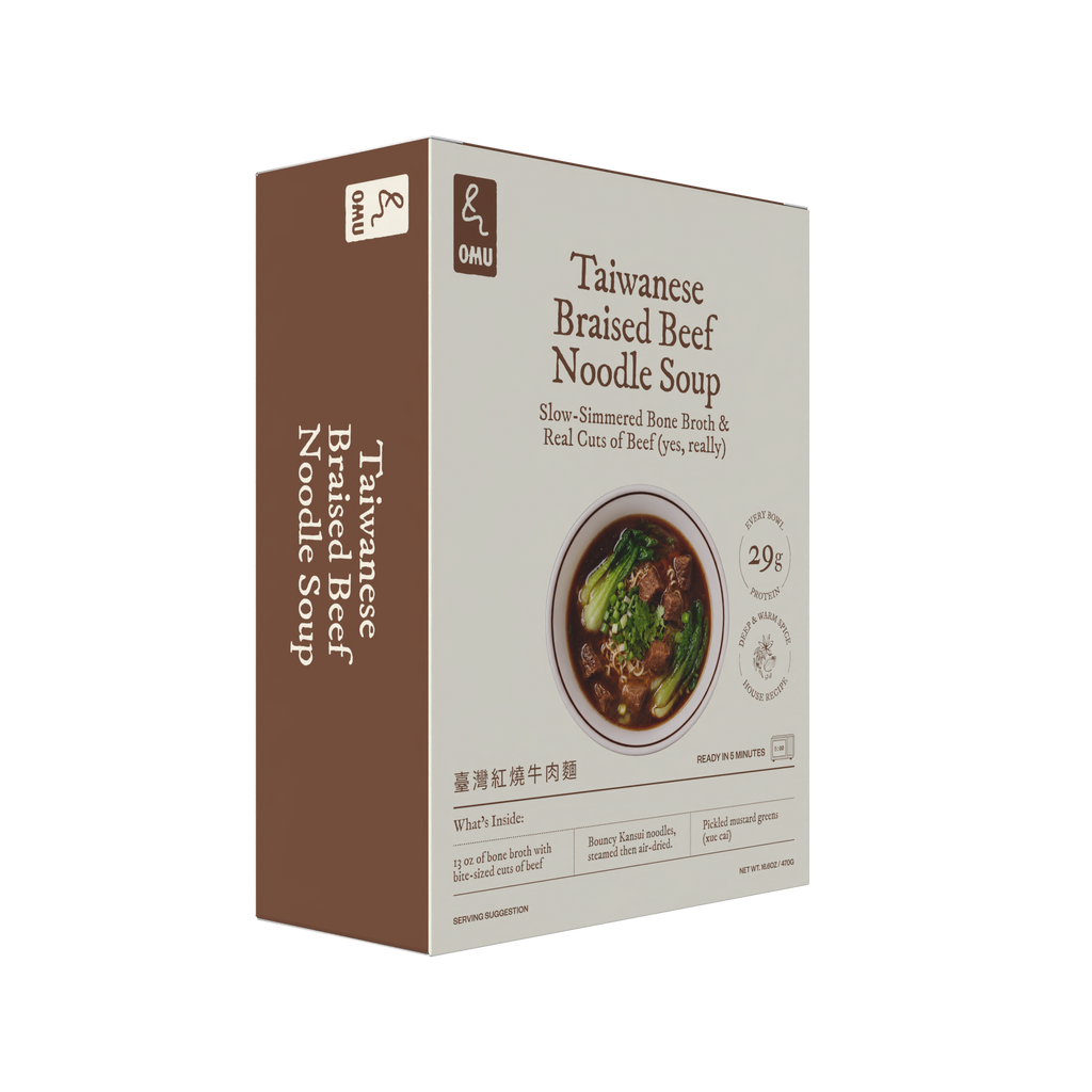Taiwanese Braised Beef Noodle Soup